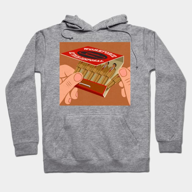 Matches Hoodie by John Holcroft